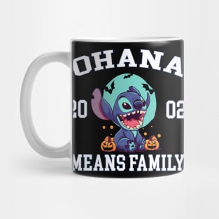 Ohana means family - Stitch University Mug